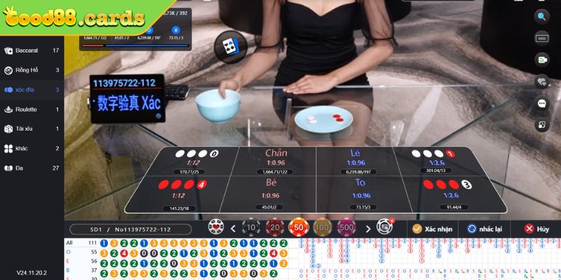 Ăn theo người chơi xóc đĩa đang thắng tại Good88 