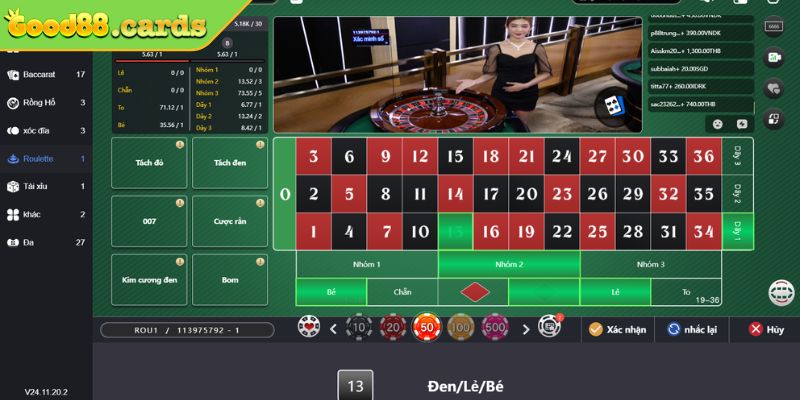 Bật mí phương pháp chơi Roulette đơn giản hốt bạc nhà cái